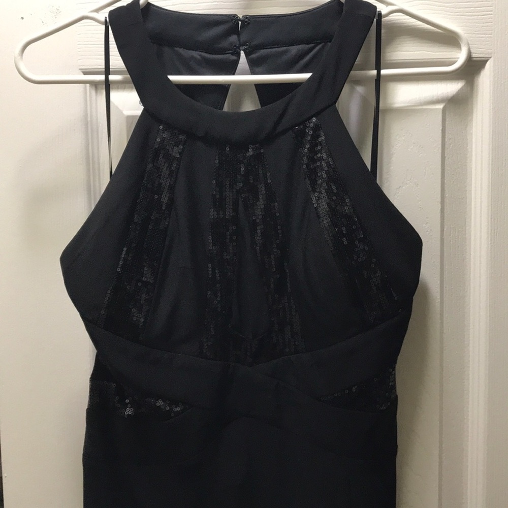 Black formal dress